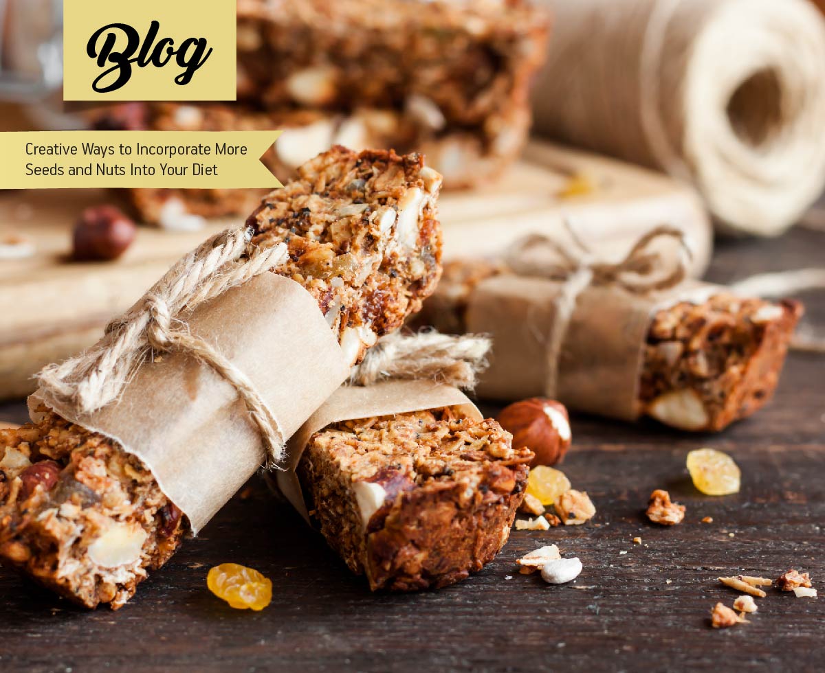 photo with homemade granola bars