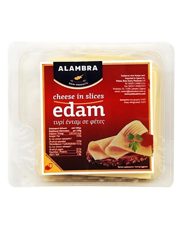 Alambra Edam Sliced Cheese 500gr