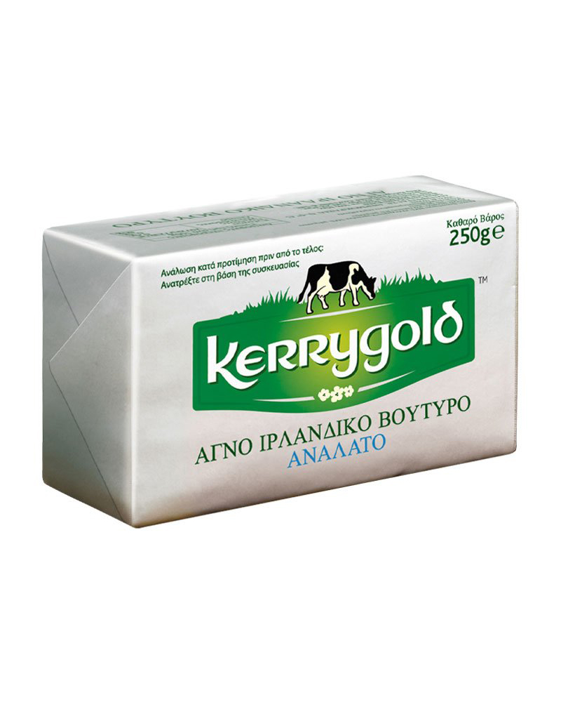 Kerrygold Pure Irish Unsalted Butter 250gr