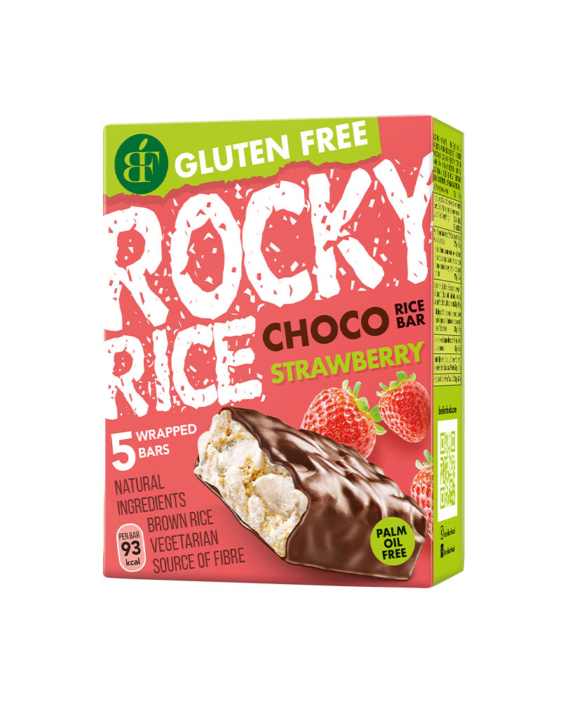 Rocky Rice Rice Cakes with Strawberry 5x18gr