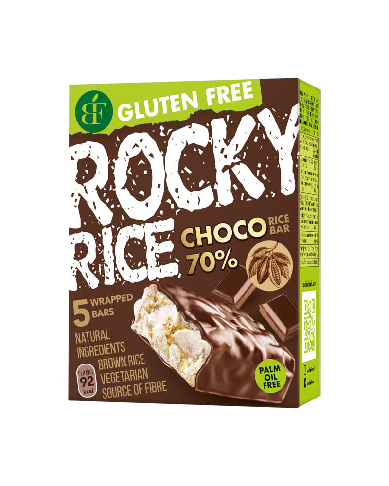 Rocky Rice Rice Cakes with Dark Chocolate 5x18gr