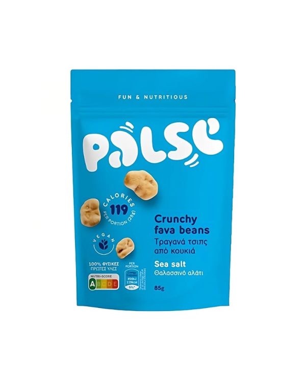 Palse Crunchy Fava Beans-Sea Salt 85gr