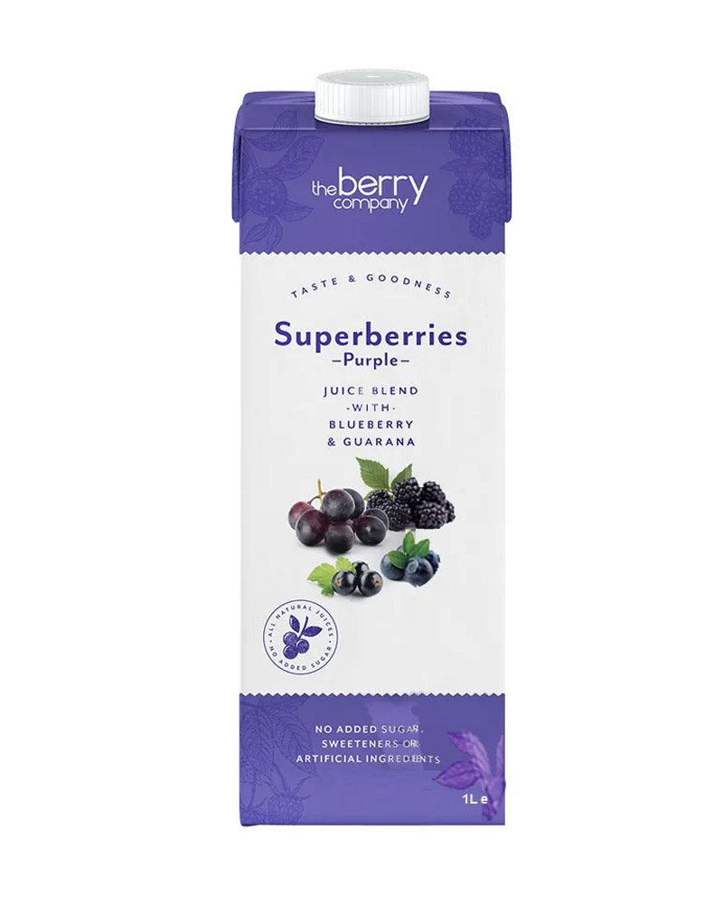 The Berry Company Superberry Purple Juice Drink 1L