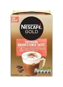 Nescafe Gold Cappuccino Unsweetened 8x14.2 gr