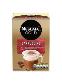 Nescafe Gold Cappuccino Instant Coffee (8x17g)