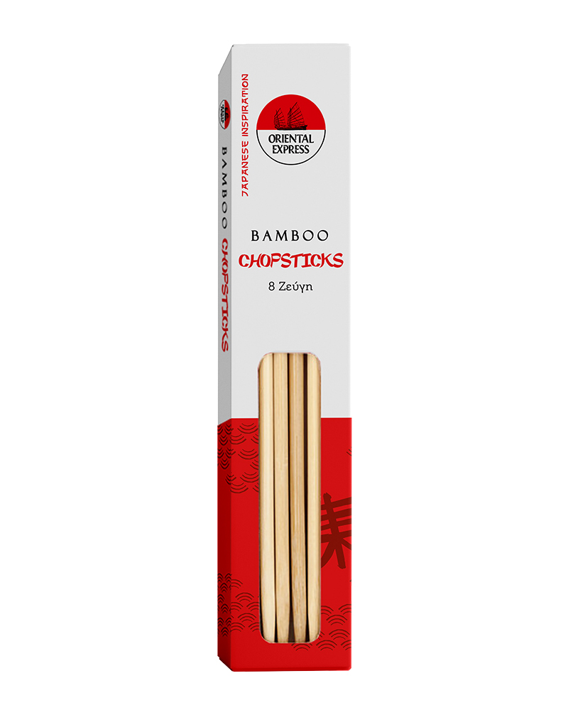 Oriental Express Bamboo Chopsticks 8 Pairs
